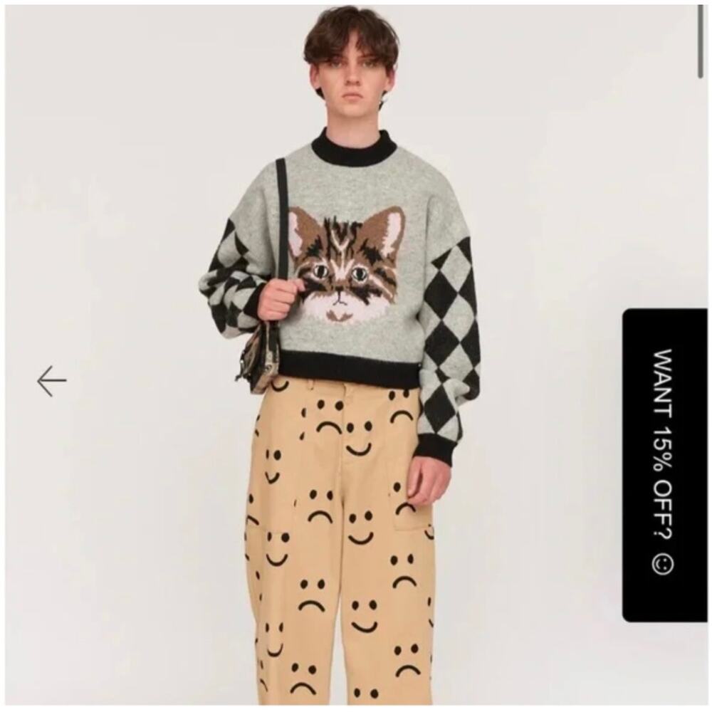 Lazy Oaf Cat Sweater